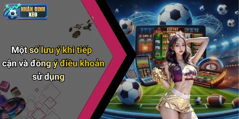 Một số lưu ý khi tiếp cận và đồng ý điều khoản sử dụng