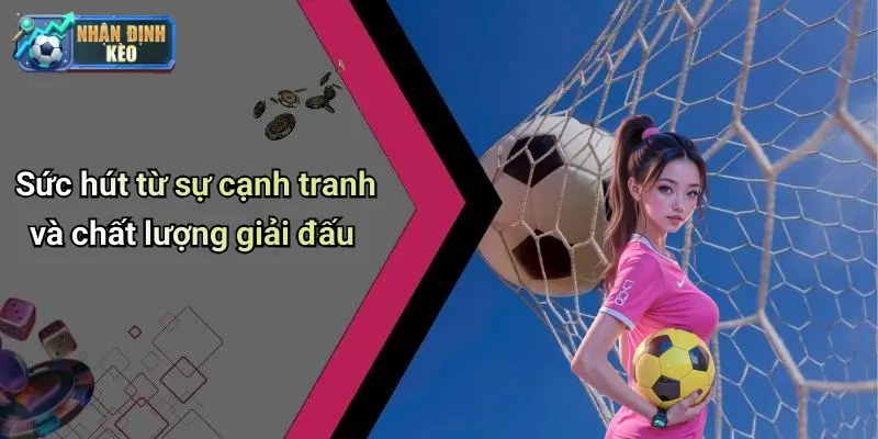 Sức hút từ sự cạnh tranh và chất lượng giải đấu