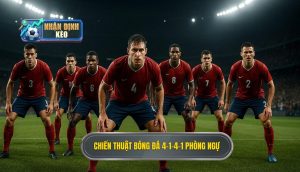 Chiến thuật bóng đá 4-1-4-1 phòng ngự