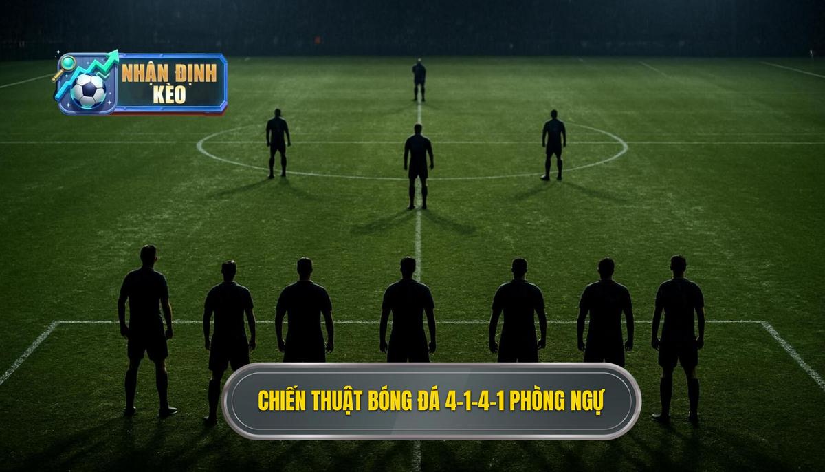 Nền tảng của Chiến thuật bóng đá 4-1-4-1 phòng ngự