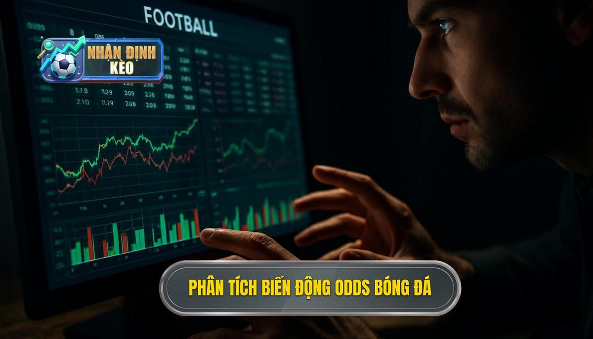 Phân tích biến động Odds trong kèo live bóng đá