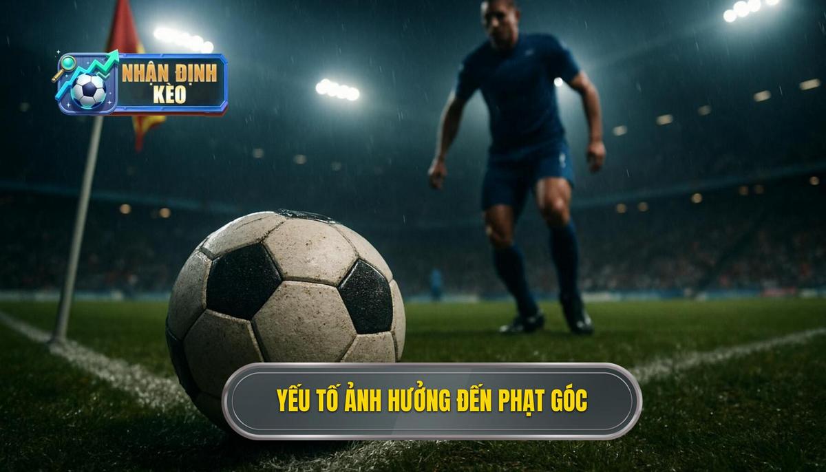 Phân tích các yếu tố ảnh hưởng trực tiếp đến số lượng phạt góc