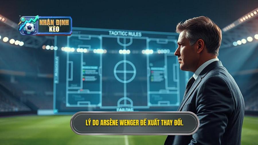 2. Lý do Arsène Wenger đề xuất thay đổi.