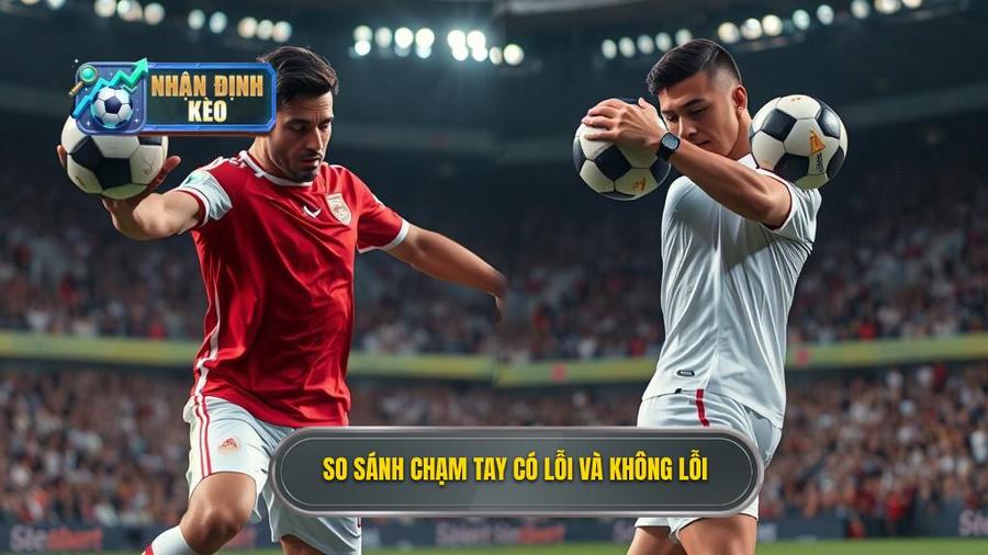 3. So sánh chạm tay có lỗi và không lỗi
