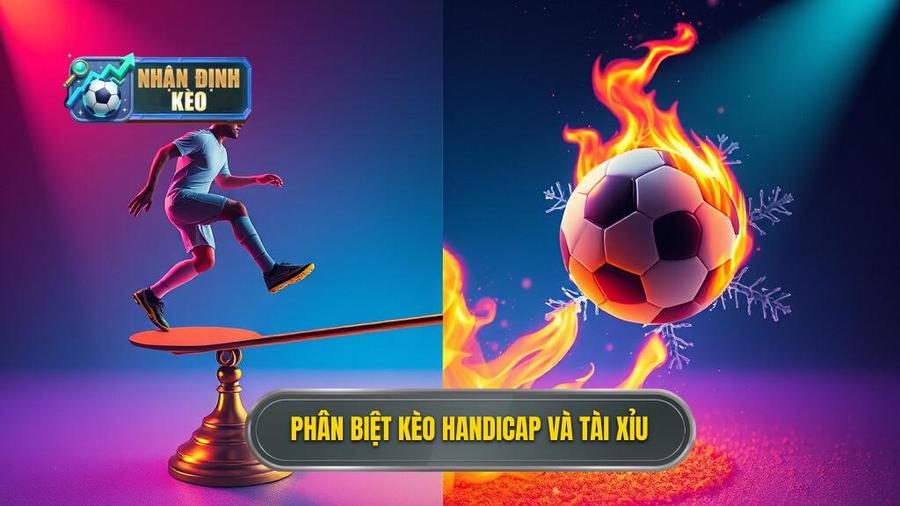 1. Hiểu rõ bản chất của kèo Handicap và kèo Tài Xỉu