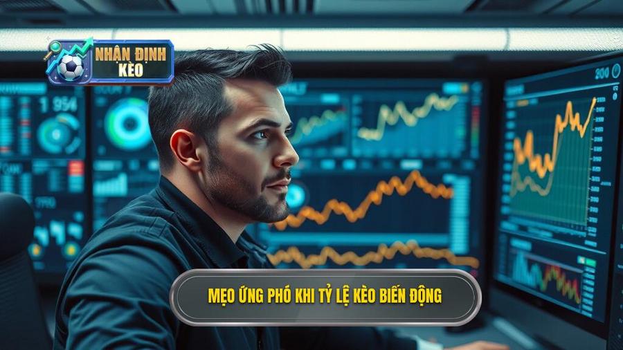Bí kíp "vàng" ứng phó khi tỷ lệ kèo thay đổi