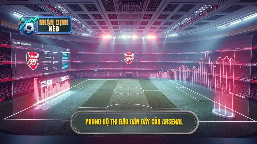 2. Phong độ thi đấu gần đây của Arsenal