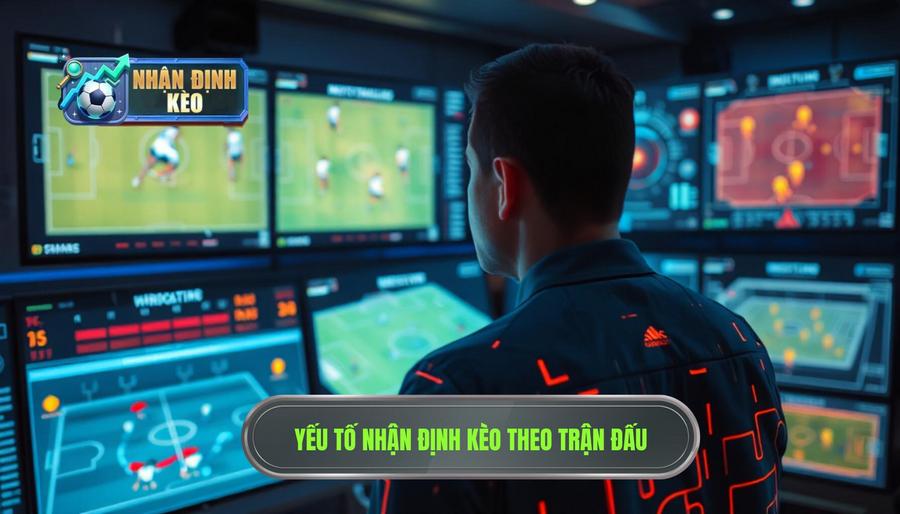Các yếu tố then chốt khi nhận định kèo theo diễn biến trận đấu