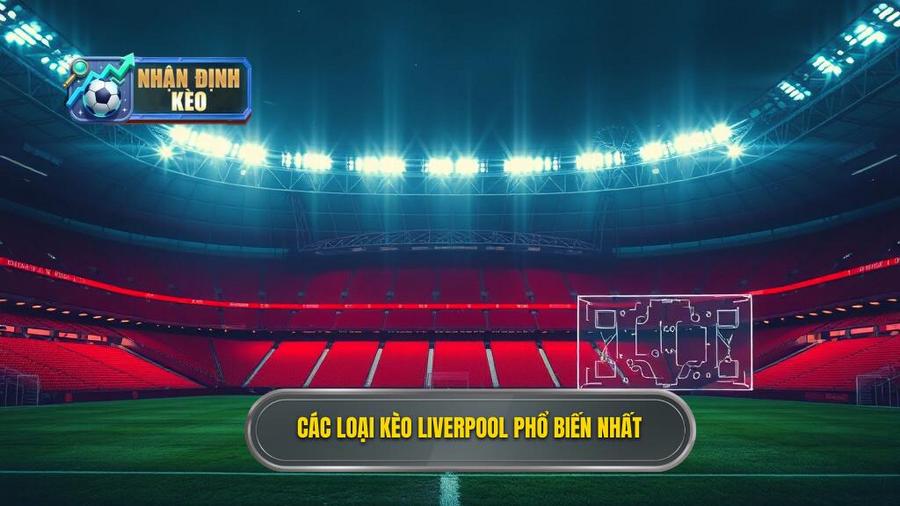 3. Các loại kèo Liverpool phổ biến nhất
