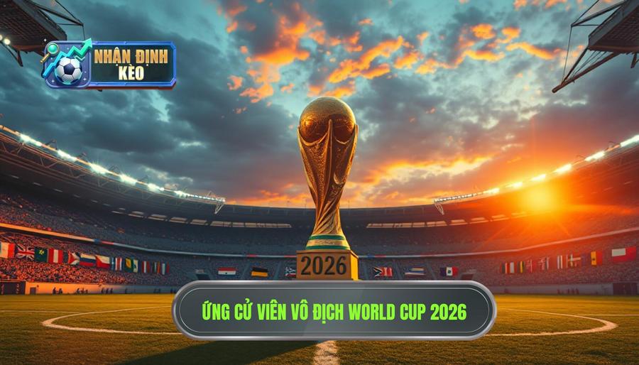 Nhận định World Cup 2026: Những ứng cử viên nặng ký cho chức vô địch Nhận định World Cup 2026: Những ứng cử viên nặng ký cho chức vô địch