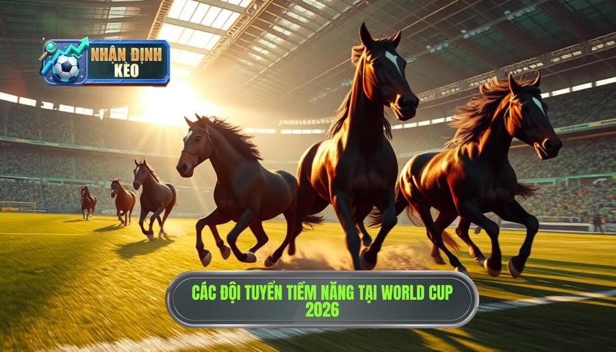 Những "ngựa ô" tiềm năng tại World Cup 2026 Những "ngựa ô" tiềm năng tại World Cup 2026