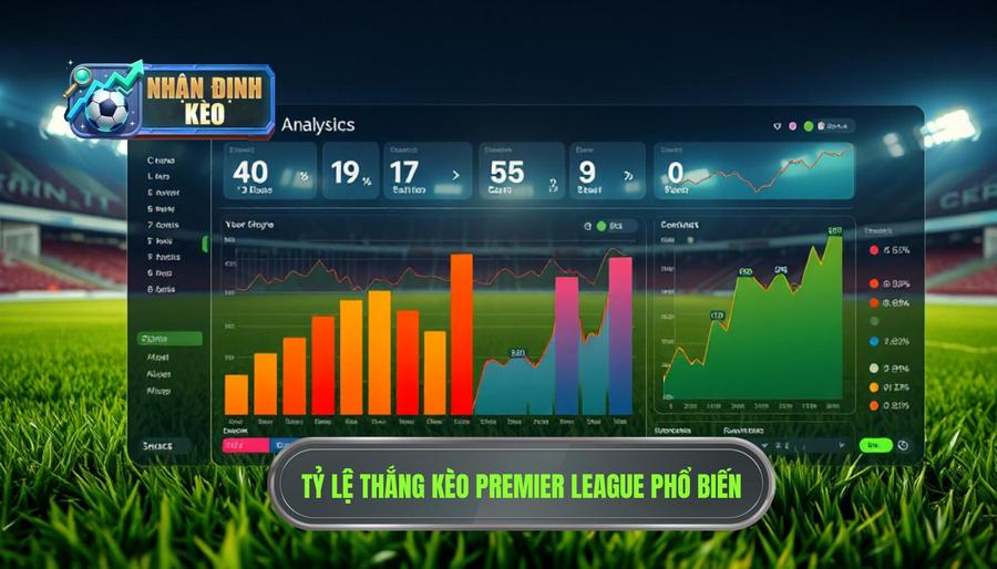 Bảng thống kê tỷ lệ thắng kèo phổ biến tại Premier League Bảng thống kê tỷ lệ thắng kèo phổ biến tại Premier League